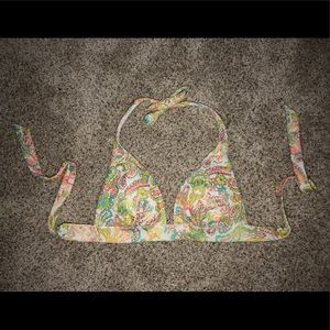 VS Paisley Halter swim top